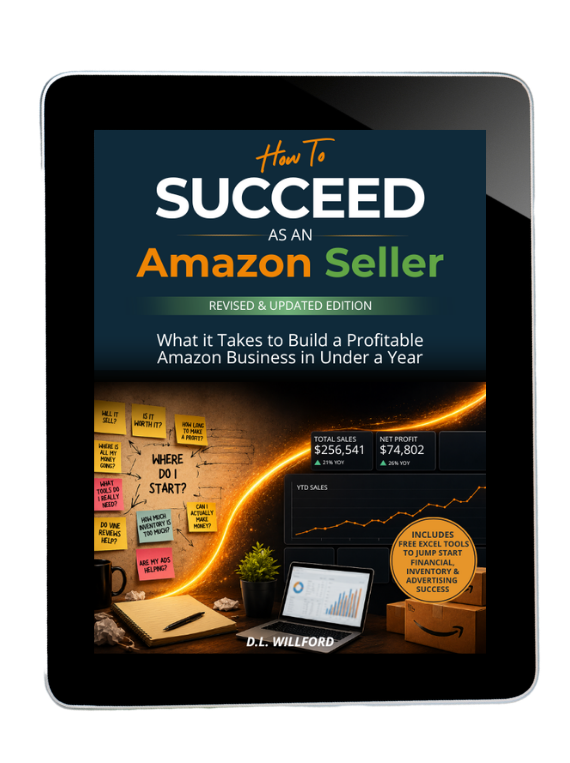 How To Succeed as an Amazon Seller book cover by D.L. Willford